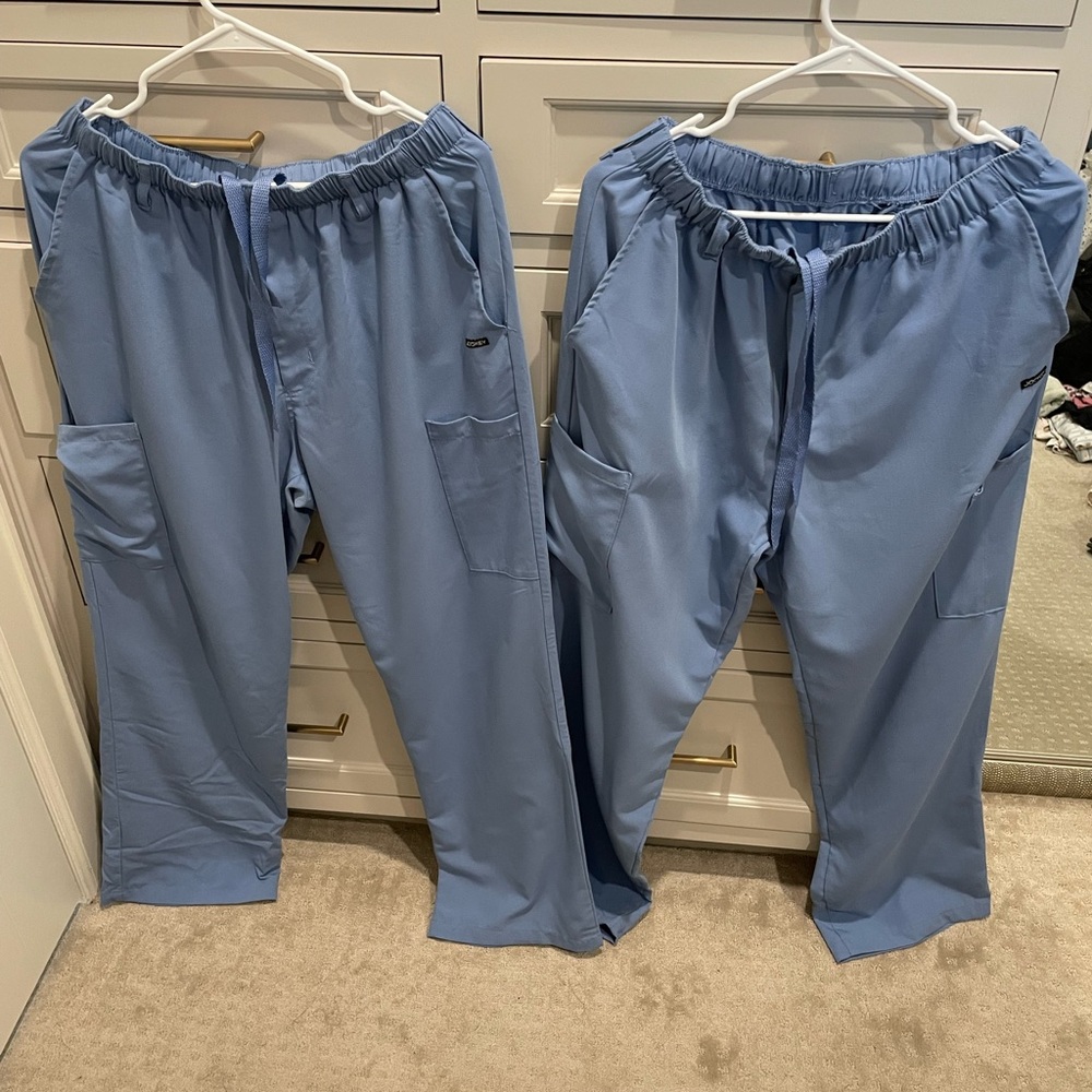 Jockey Men's Blue 7 Pocket Scrub Pants 2 for $20